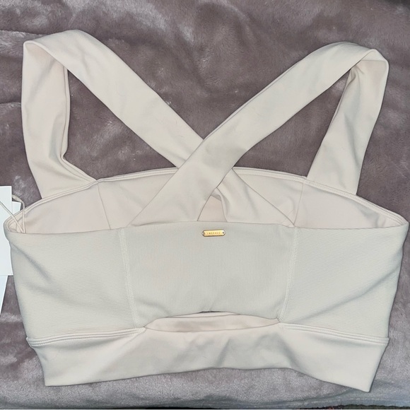 NWT L*SPACE Mercer Sports Bra Size Large‎ in Color Bone - Picture 8 of 10